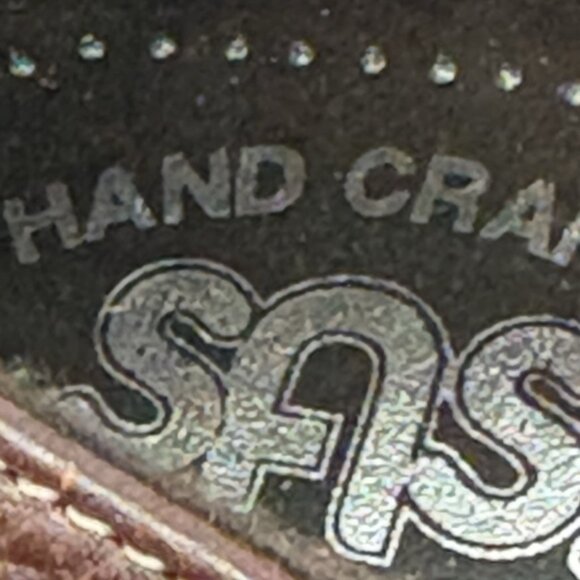 SAS Petra Walking Comfort Moccasins Womens 6.5M Brown Pebbled Leather Lace Up - Picture 7 of 8